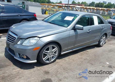 2010 Mercedes-Benz E 350 from USA, damaged, VIN WDDHF5GB8AA140241